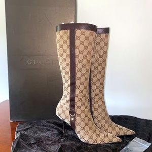 GUCCI Logo Boots
